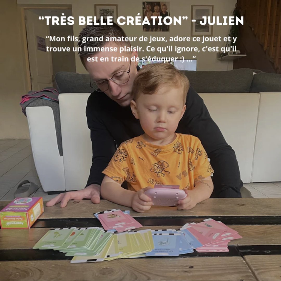 Mes Premiers Mots – Cartes Parlantes Montessori